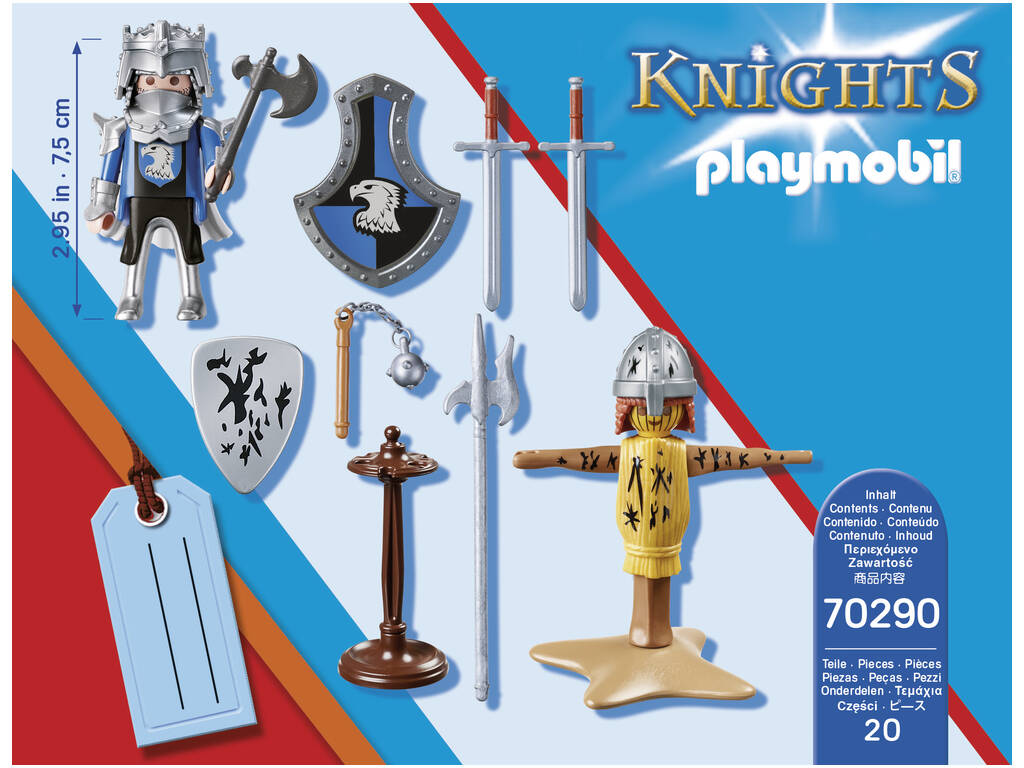Playmobil Set di cavalieri 70290