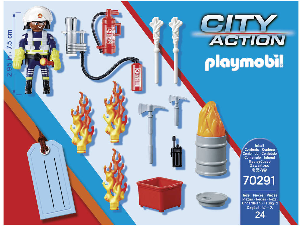 Playmobil Set Pompiers 70291