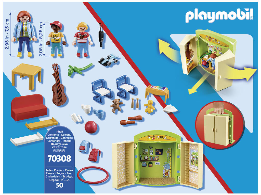 Playmobil Coffre Garderie 70308