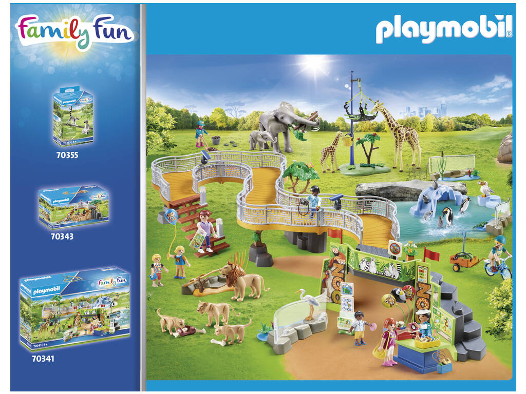 Playmobil Extensão Plataforma de Observação Zoo 70348