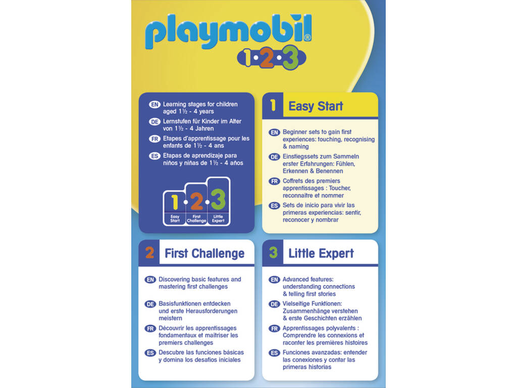 Playmobil 1.2.3 Fada com Raposa 70403