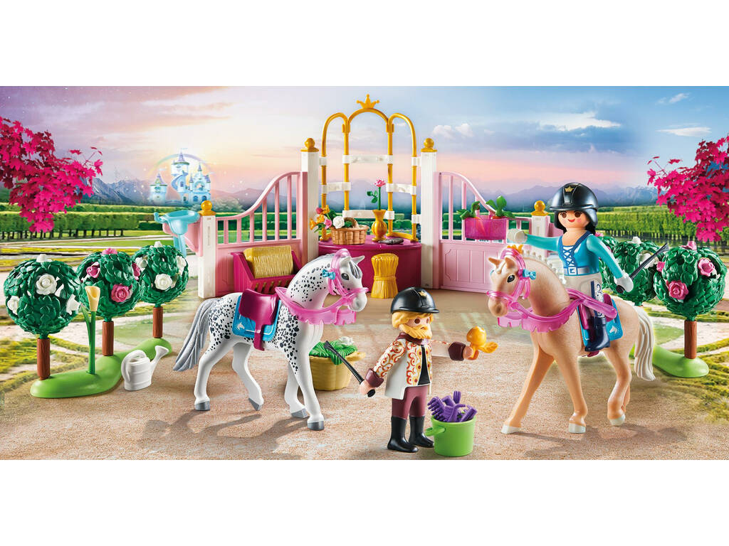 Playmobil Princess Clases de Equitação no Estábulo 70450