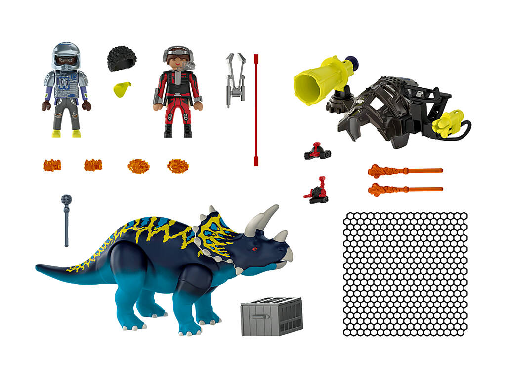 Playmobil Dinos Triceratops Ausschreitungen wegen der Legendären Steine 70627