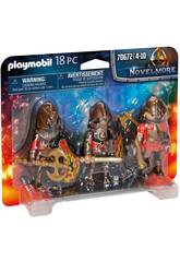 Playmobil Novelmore Set 3 Bandidos de Burnham 70672