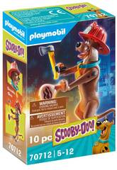 Playmobil Scooby-Doo Figura Coleccionable Bombero 70712