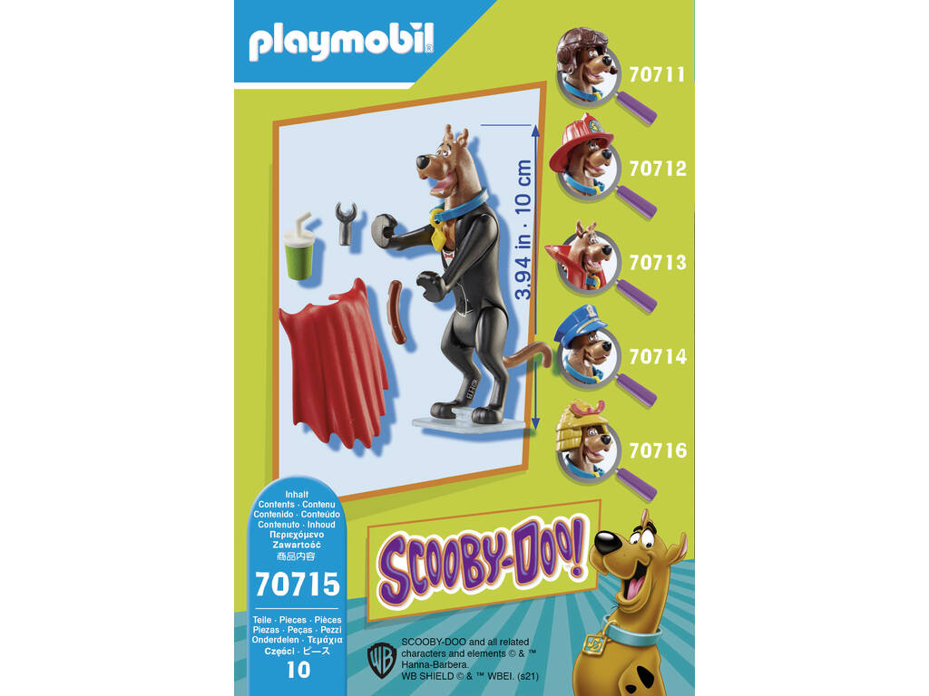 Playmobil Scooby-Doo Collectable Figure Vamnpiro 70715