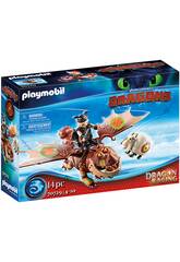 Playmobil Dragon Racing Kite et Foreman 70729