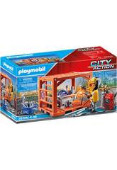Playmobil City Action Fabricante de Contentores 70774