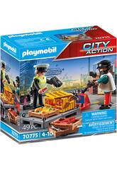 Playmobil City Action Control Aduanero 70775