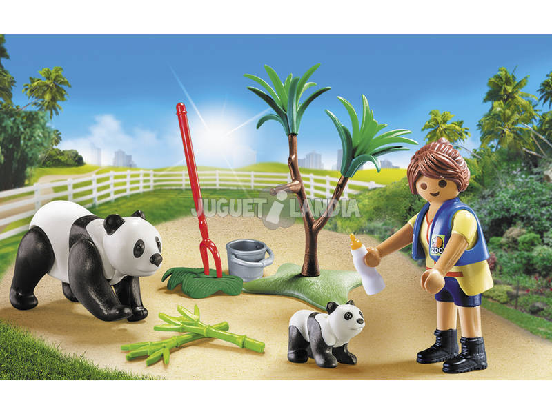Playmobil Spirit Estojo Cuidador de Pandas 70105
