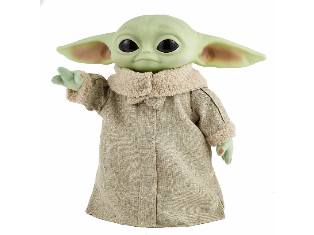 Star Wars The Mandalorian Baby Yoda L'enfant avec des mouvements Mattel GWD87