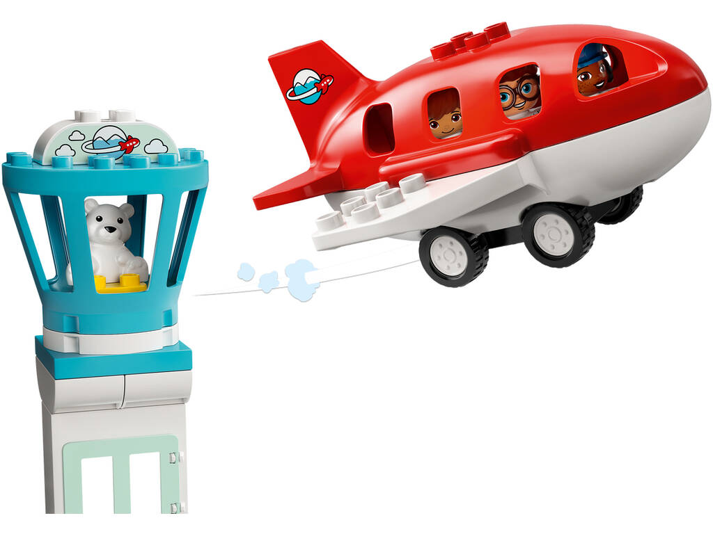 Lego Duplo Town Avião e Aeroporto V29 Lego 10961