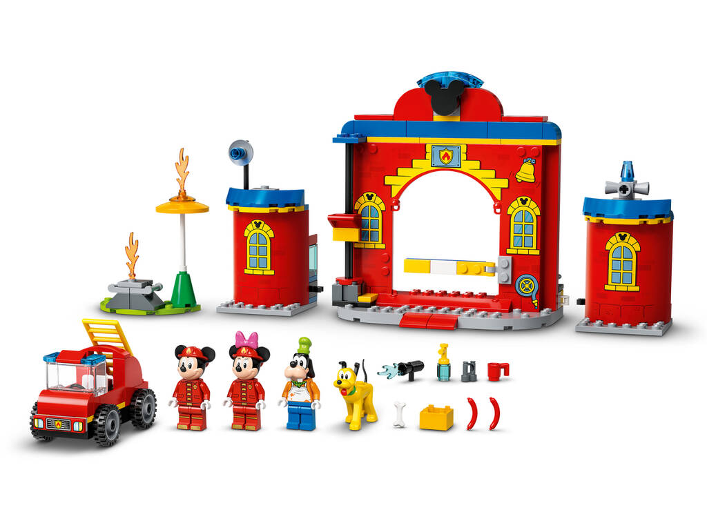Lego Disney Park und Feuerwehrwgen von Mickey und seinen Freunden 10776