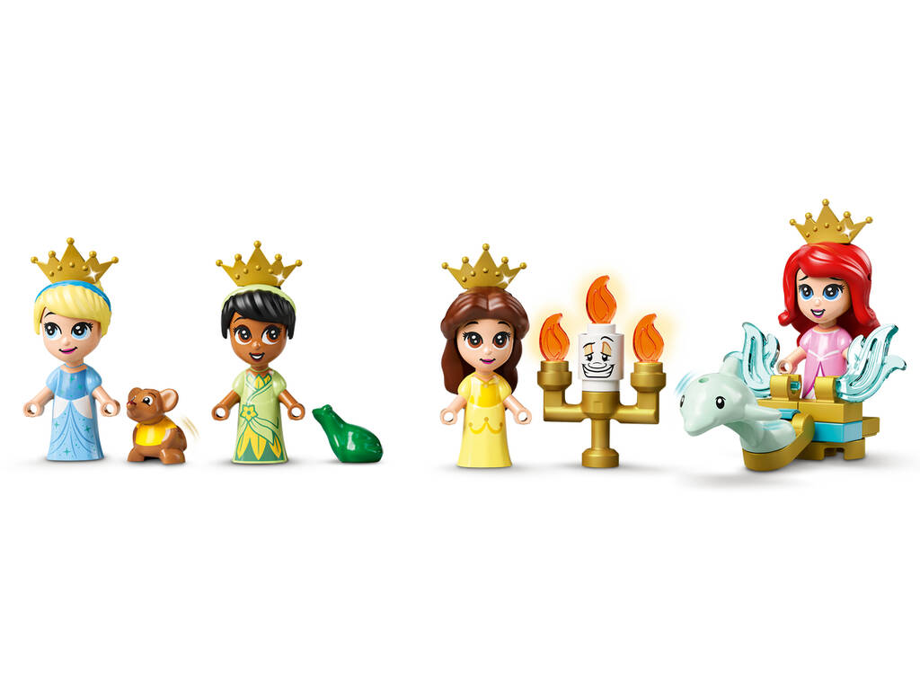 Lego Disney Princesses Contes et Histoires : Ariel, Belle, Cendrillon et Tiana 43193