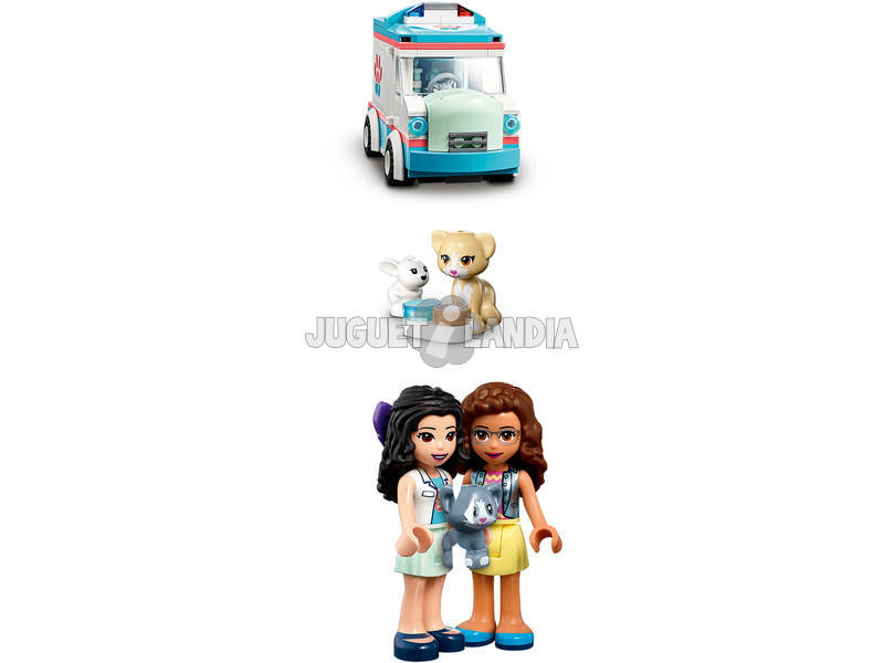 Lego Friends L'ambulance de la clinique vétérinaire 41445