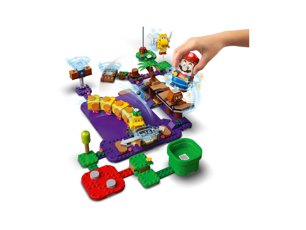Lego Super Mario Set di espansione palude velenosa del Floruga 71383