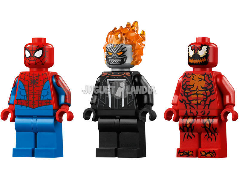 Lego Marvel Super Heroes Spider-Man e il motociclista fantasma contro Carnage 76173