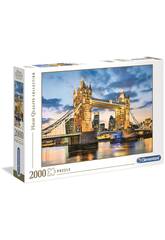 Puzzle 2000 Tower Bridge At Dusk Clementoni 32563