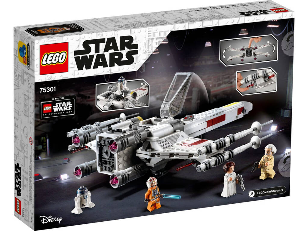 Lego Star Wars Caza Ala X de Luke Skywalker 75301