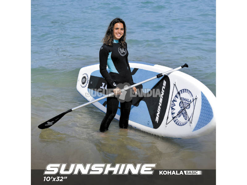 Paddle Surf Stand-Up Kohala Sunshine Brett 305x81x12 cm. Ociotrends KH30520