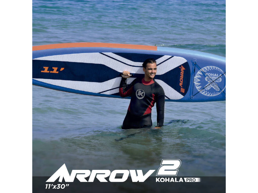 Tavola Paddle Surf Stand-Up Kohala Arrow 2 335x75x15 cm. Ociotrends KH33515