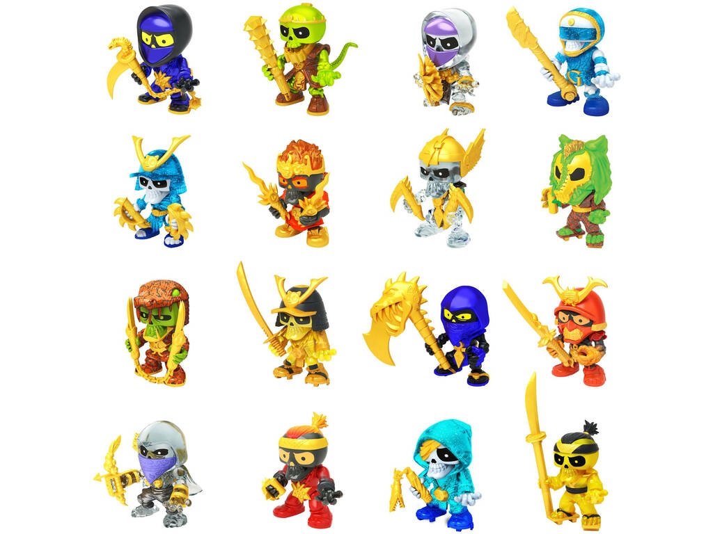 Tesoro X Ninja Oro Figuras Cazadores Famosa 700016680