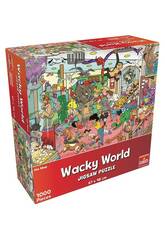 Puzzle 1.000 Wacky World Tente d'Animaux Goliath 918557