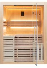 Sauna tradizionale Sense 4 posti Pacchetto completo Poolstar SN-SENSE-4PK