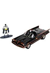 Batman Batmobile Voiture en Métal 1:32 1966 Classic TV avec Figurine Batman Simba 253213002