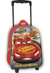 Mochila Trolley con Ruedas Cars 3D Toybags T810-128