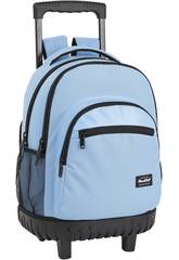 Sac � dos avec trolley Compact Blackfit8 Bleu Safta 641933818
