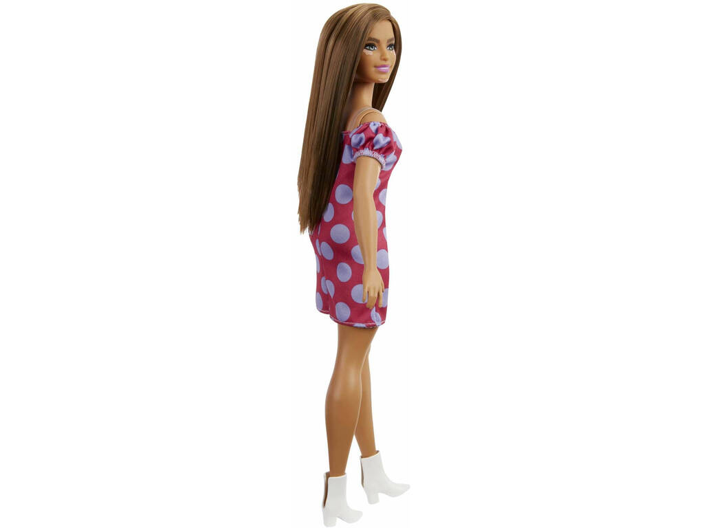 Barbie Fashionista Vitiligio avec robe à pois Mattel GRB62