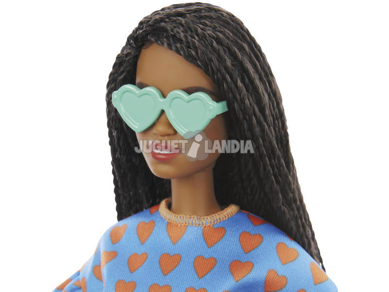 Barbie Fashionista Conjunto Corações Mattel GRB63