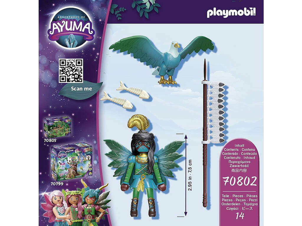 Playmobil Ayuma Knight Fairy com Animal do Alma 70802