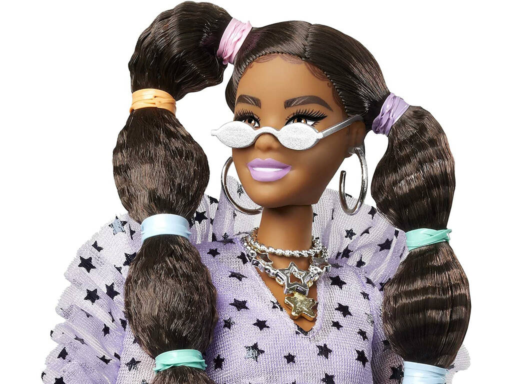 Barbie Extra Coletas Burbujas Mattel GXF10