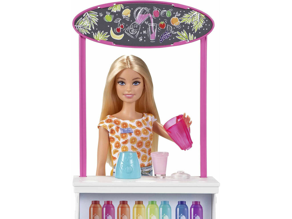 Barbie Puesto de Smoothies Mattel GRN75