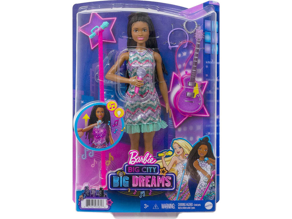 Barbie Brooklyn Musica Mattel GYJ24