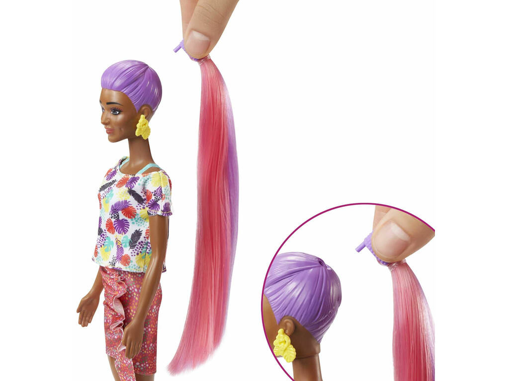 Barbie Muñeca Color Reveal Con Espuma Fresa Mattel GTN18