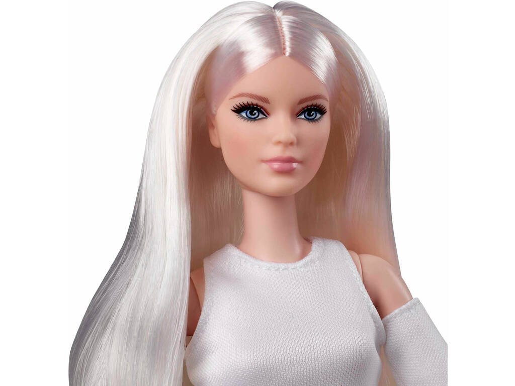 Barbie Signature Looks Capelli Biondi Mattel GXB28