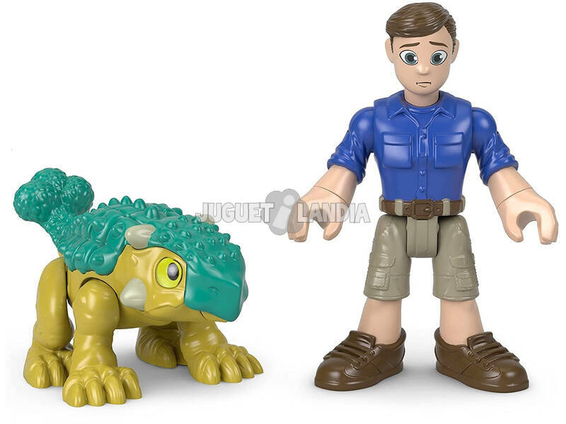 Imaginext Jurassic World Dinosaures Fugitifs Mattel HCR94