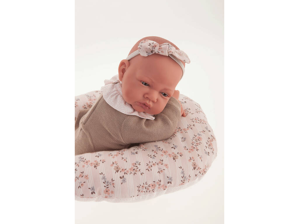 Bambola neonato Cuscino allattamento 40 cm. Antonio Juan 33116