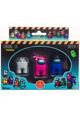 Among Us Pack 3 Figuras Bizak 6411 2021