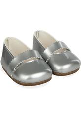 Set scarpe grigie bambola 45 cm. Arias 6310