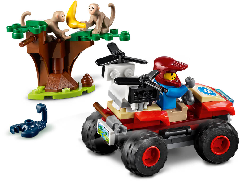Lego City Wild Life Salvataggio della fauna selvatica: Quad 60300