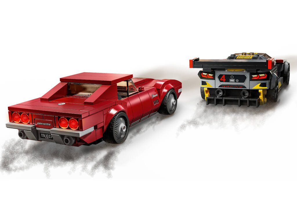 Lego Speed Champions Sport Chevrolet Corvette C8.R und Chevrolet Corvette de 1968 76903