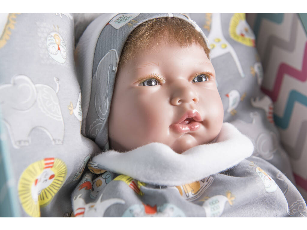 Bebé Reborn Santi 46 cm, Carrinhos de licença