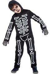 Costume d'enfant Bones Glow in the Dark Rubies S8722-M