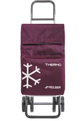 Fresh Mf Two+2 Thermo Shopping Trolley Bordeaux Rolser TER038