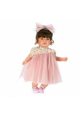 Mueca Celia Tul Morena 45 cm. Estuche Nines d'Onil 6552