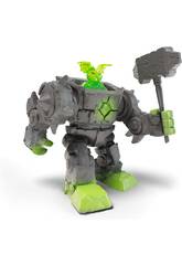 Robot Ancien en pierre avec mini-cratures Schleich 42547
